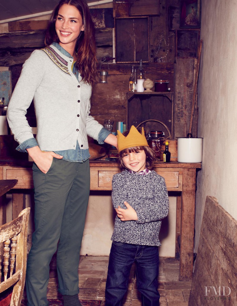 Crista Cober featured in  the Boden catalogue for Winter 2012