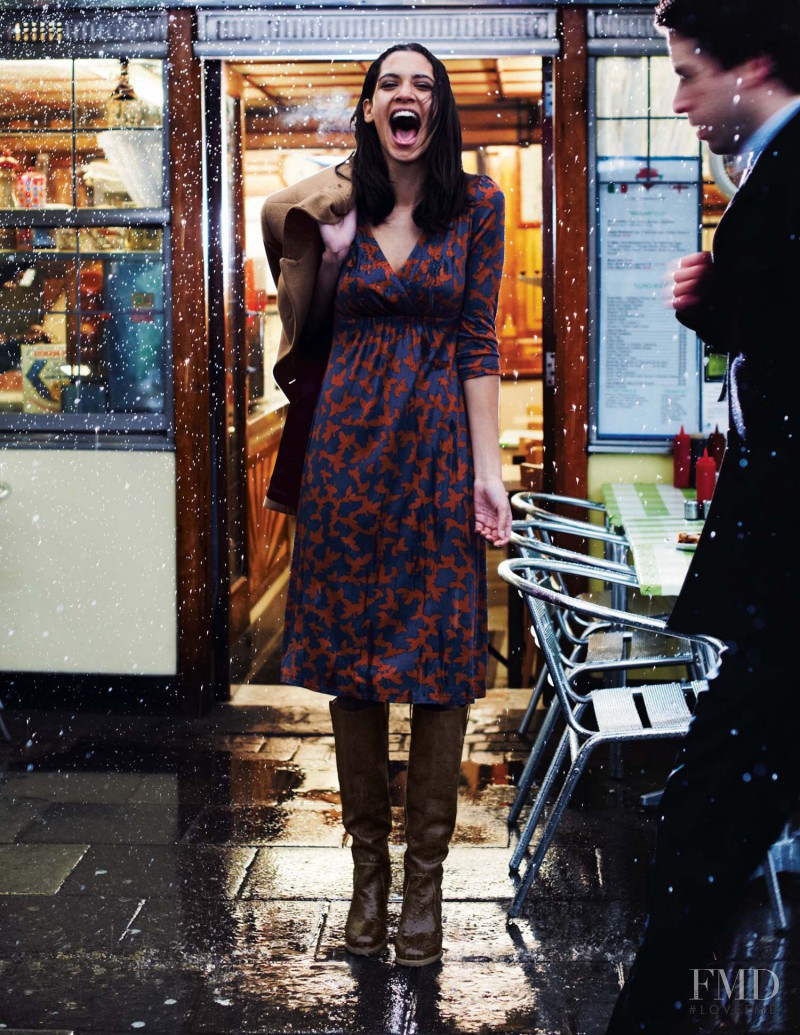 Crista Cober featured in  the Boden catalogue for Winter 2012