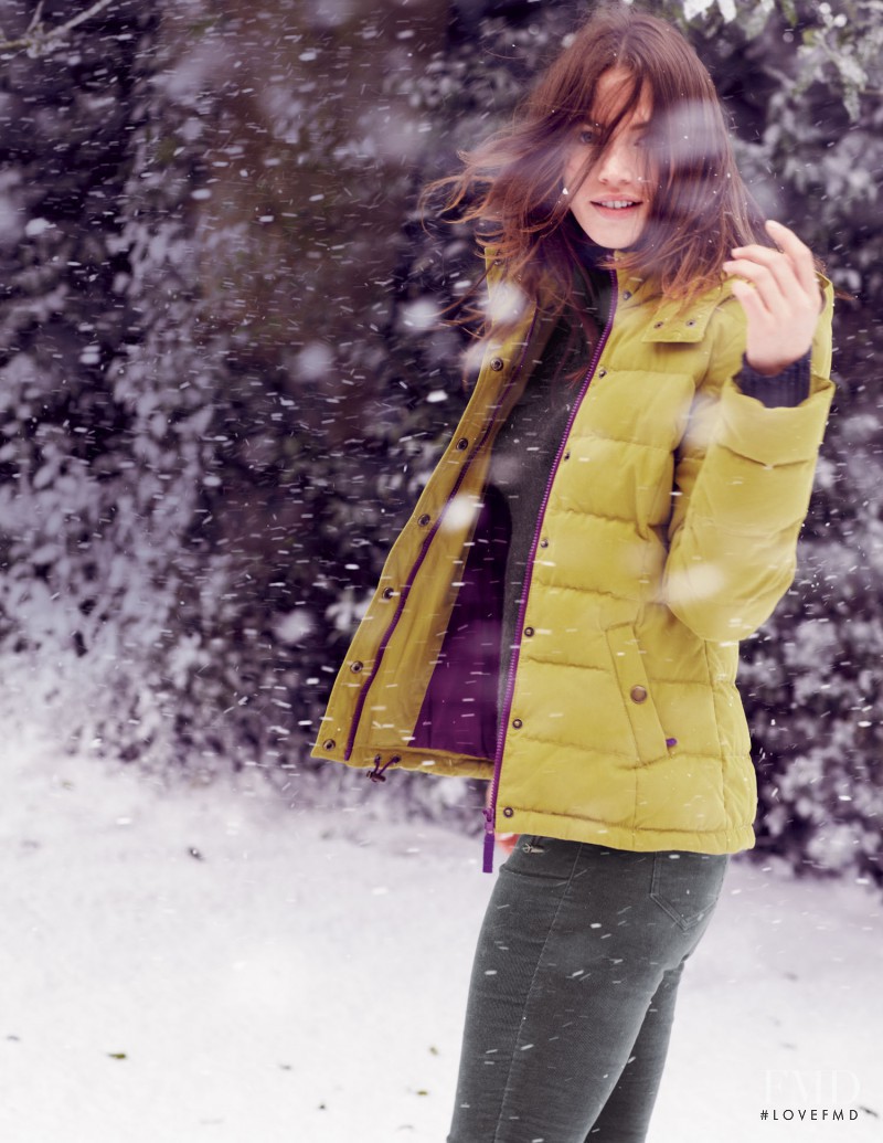 Crista Cober featured in  the Boden catalogue for Winter 2012