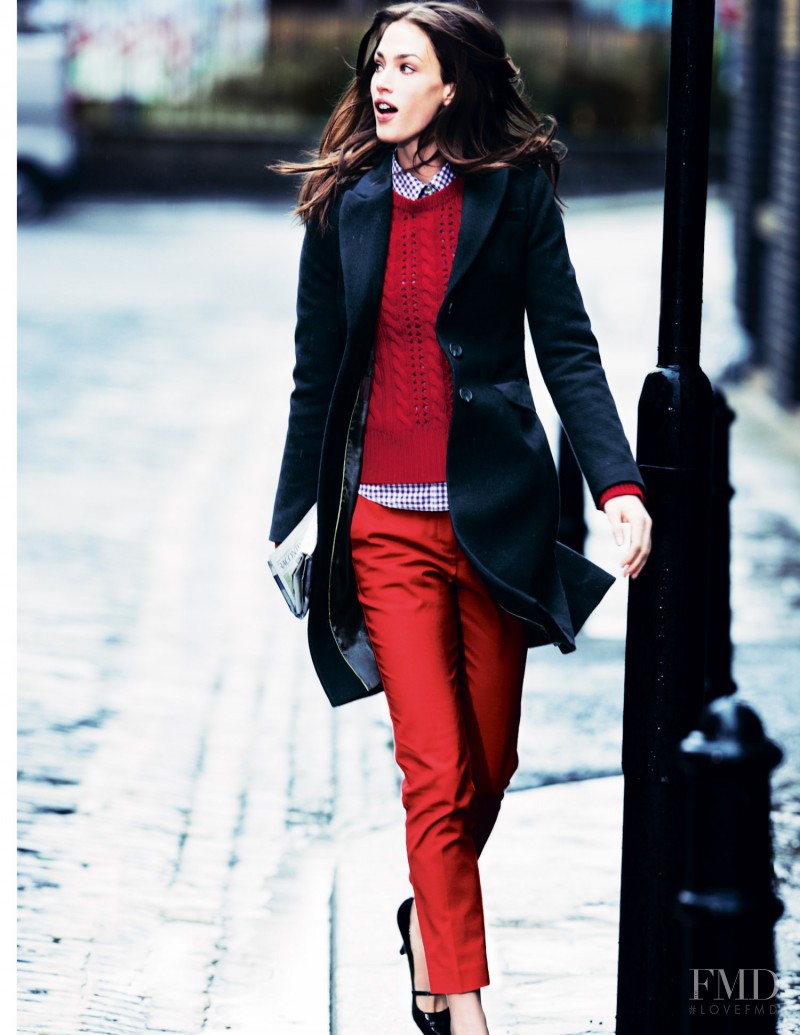 Crista Cober featured in  the Boden catalogue for Winter 2012