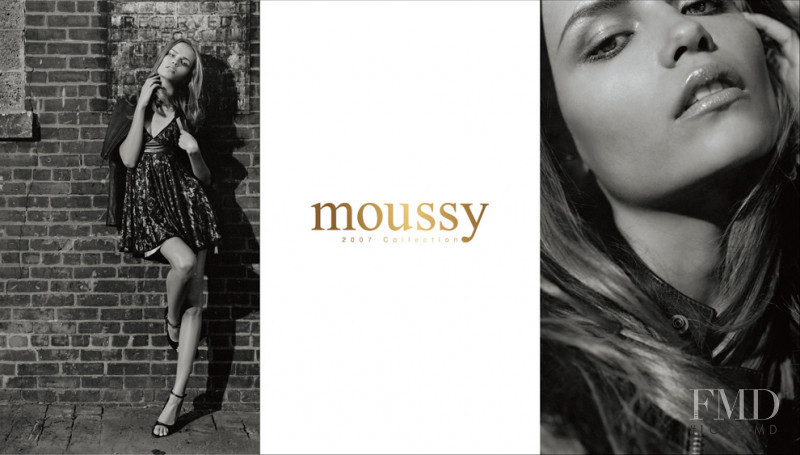 Natasha Poly featured in  the Moussy advertisement for Spring/Summer 2007