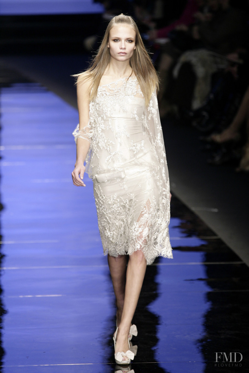 Natasha Poly featured in  the Elie Saab Couture fashion show for Spring/Summer 2007