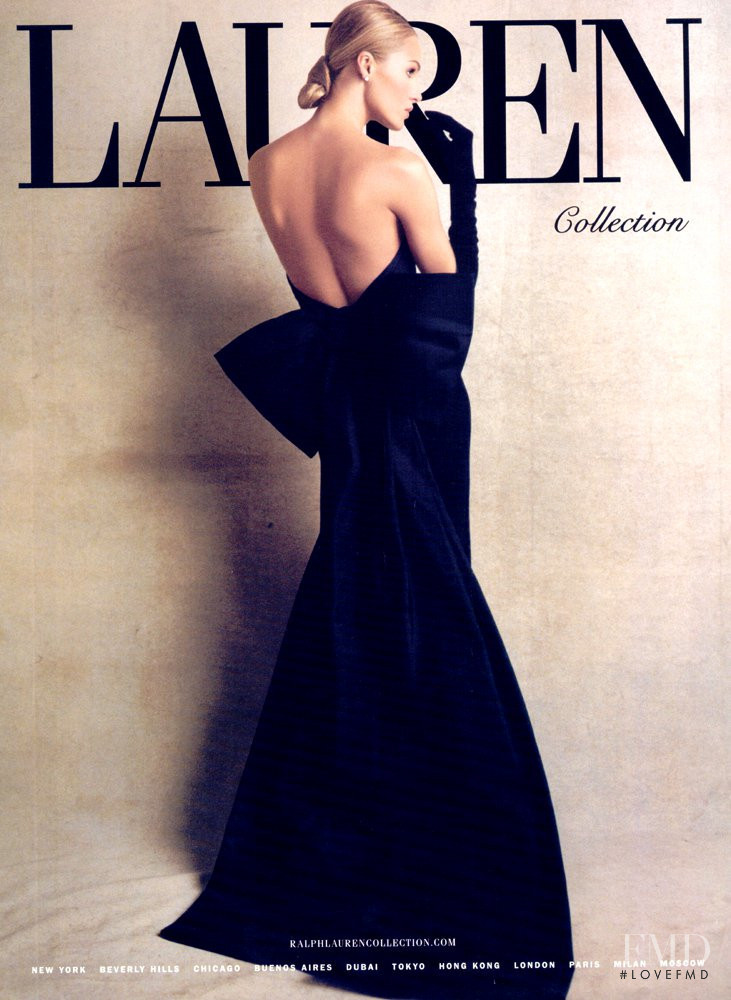 Valentina Zelyaeva featured in  the Ralph Lauren Collection advertisement for Spring/Summer 2007