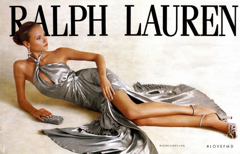 Natasha Poly featured in  the Ralph Lauren Collection advertisement for Spring/Summer 2007