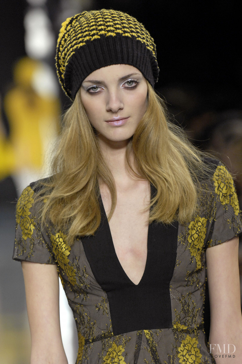 Denisa Dvorakova featured in  the Jasmine di Milo fashion show for Autumn/Winter 2007