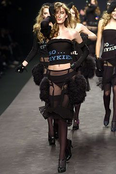 Sonia Rykiel fashion show for Autumn/Winter 2004