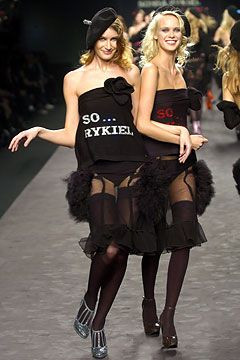 Sonia Rykiel fashion show for Autumn/Winter 2004