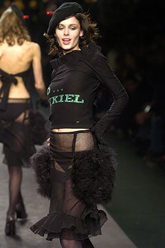 Sonia Rykiel fashion show for Autumn/Winter 2004