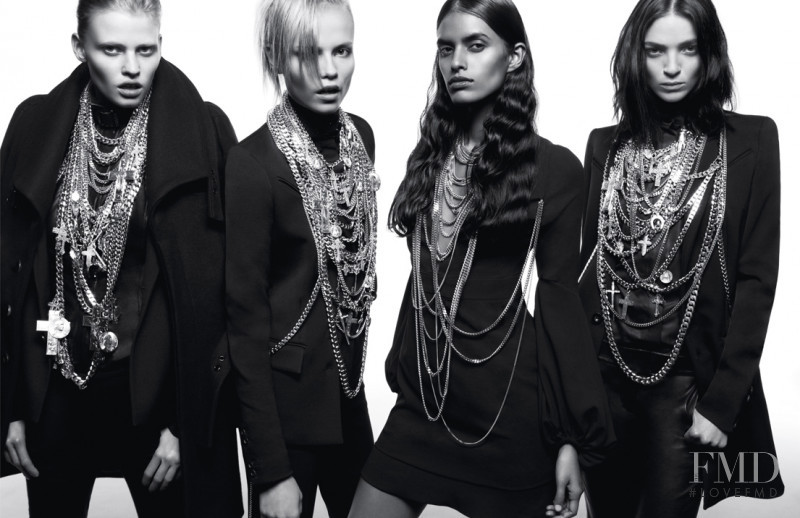 Lakshmi Menon featured in  the Givenchy advertisement for Autumn/Winter 2008