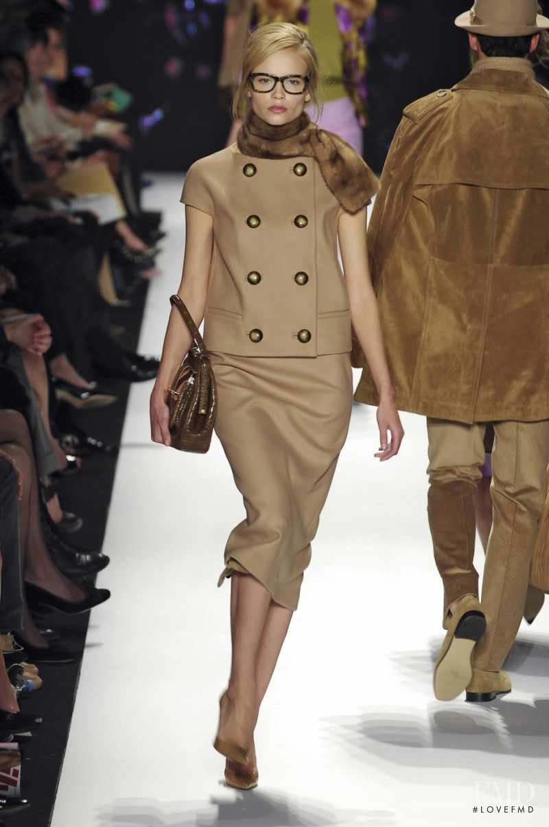 Natasha Poly featured in  the Michael Kors Collection fashion show for Autumn/Winter 2008