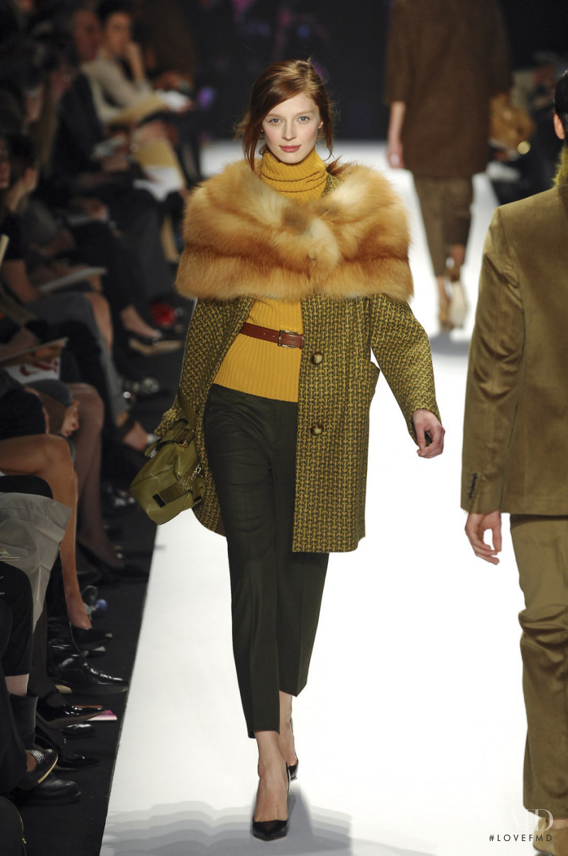Olga Sherer featured in  the Michael Kors Collection fashion show for Autumn/Winter 2008