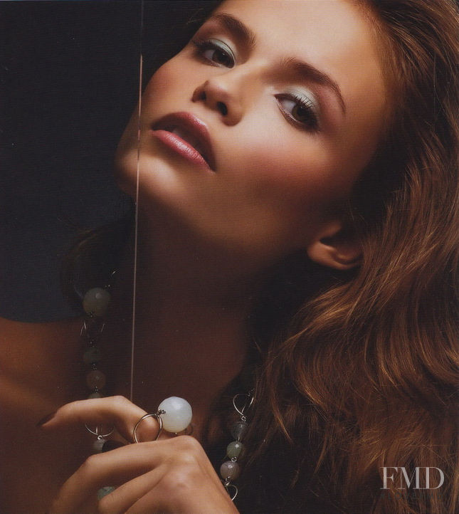 Natasha Poly featured in  the Neiman Marcus advertisement for Spring 2006