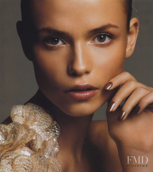 Natasha Poly featured in  the Neiman Marcus advertisement for Spring 2006