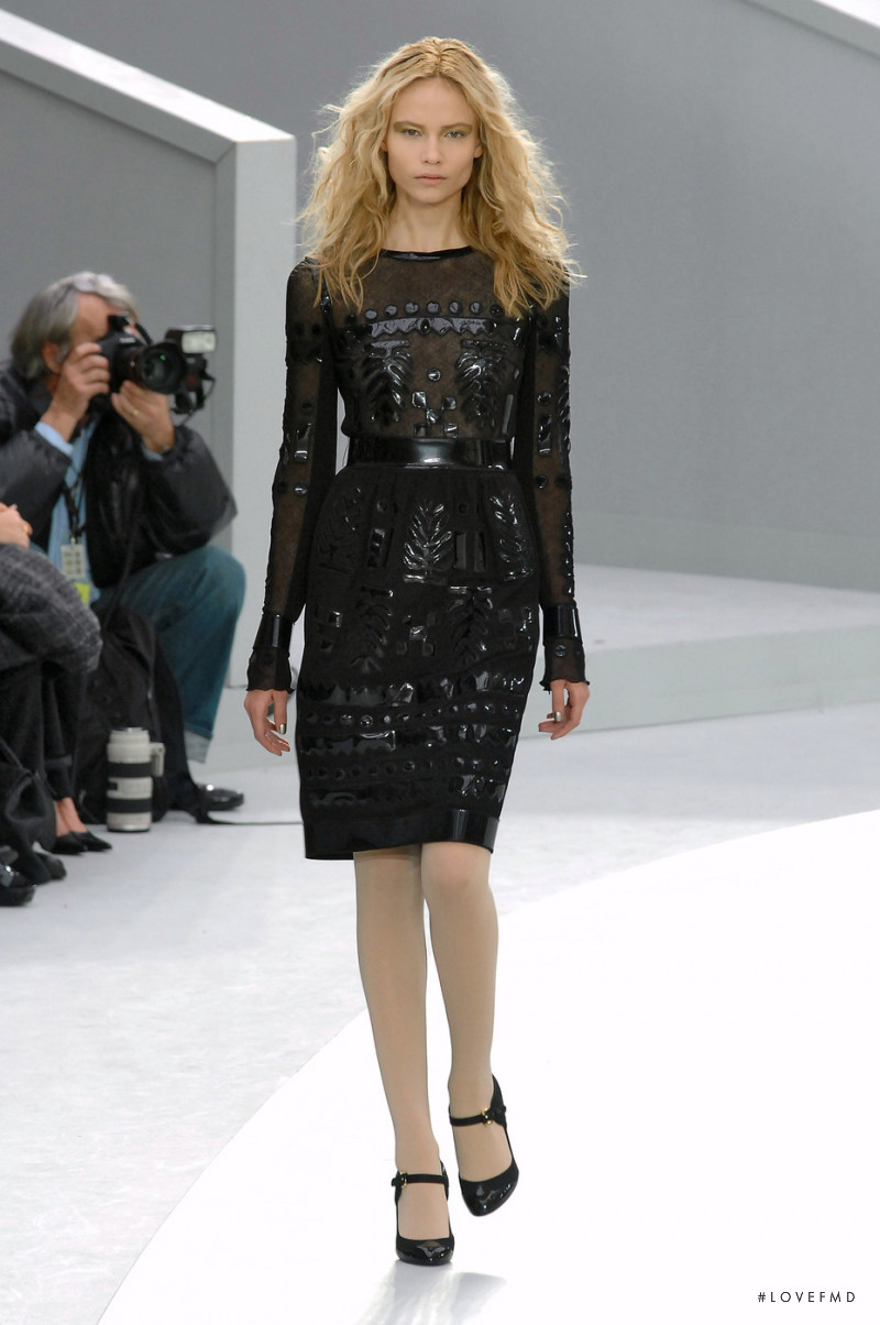 Natasha Poly featured in  the Chanel fashion show for Autumn/Winter 2008