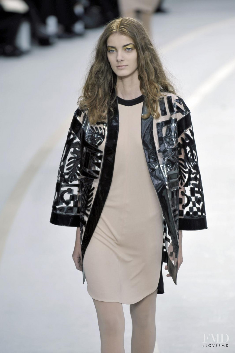 Denisa Dvorakova featured in  the Chanel fashion show for Autumn/Winter 2008