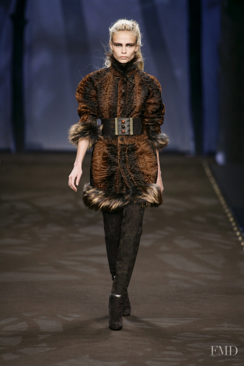 Natasha Poly featured in  the Fendi fashion show for Autumn/Winter 2008