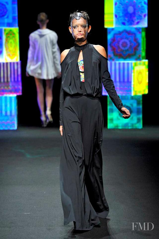 Wanessa Milhomem featured in  the Lie Sang Bong fashion show for Spring/Summer 2012