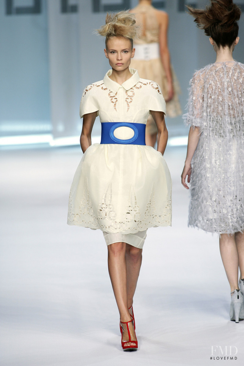 Natasha Poly featured in  the Fendi fashion show for Spring/Summer 2009
