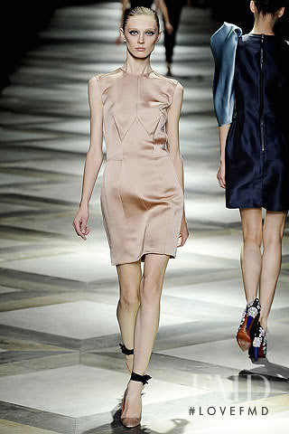 Olga Sherer featured in  the Lanvin fashion show for Spring/Summer 2009