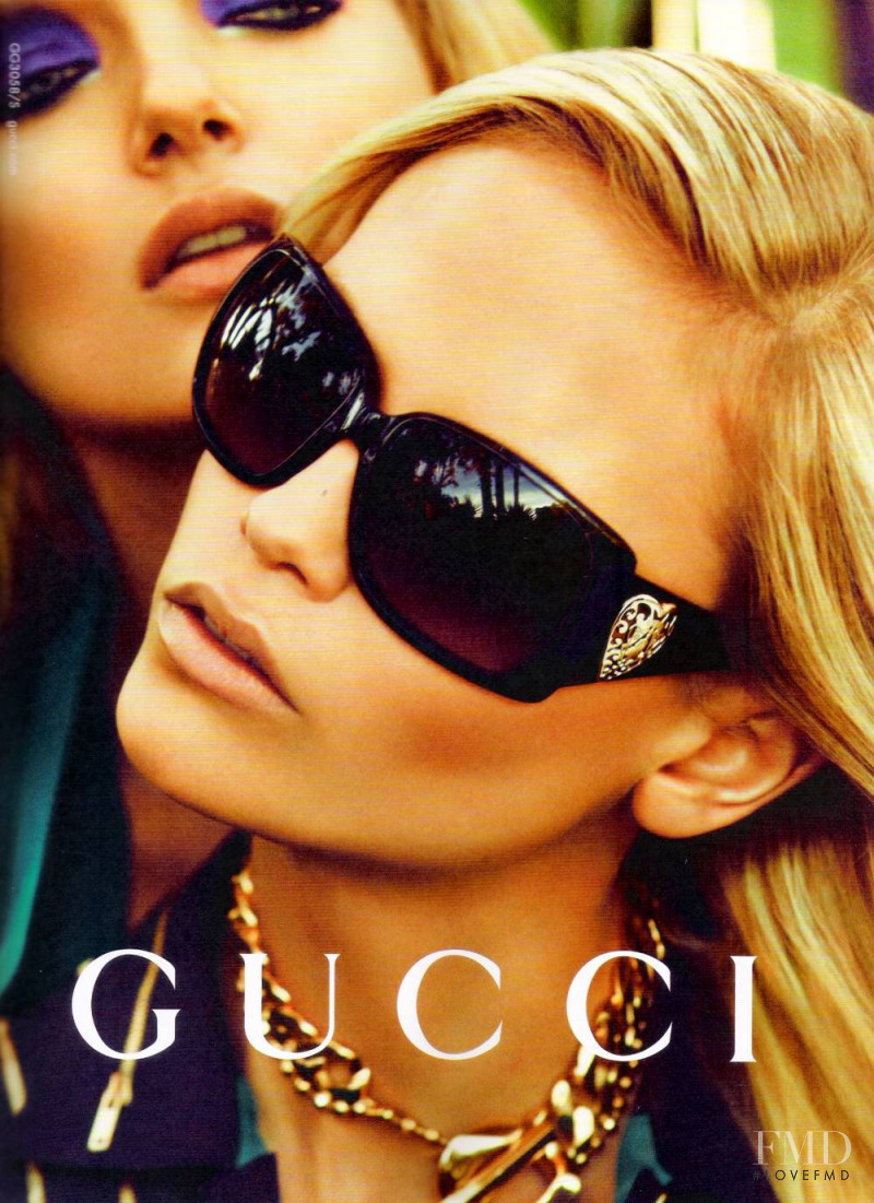 Lily Donaldson featured in  the Gucci advertisement for Spring/Summer 2009