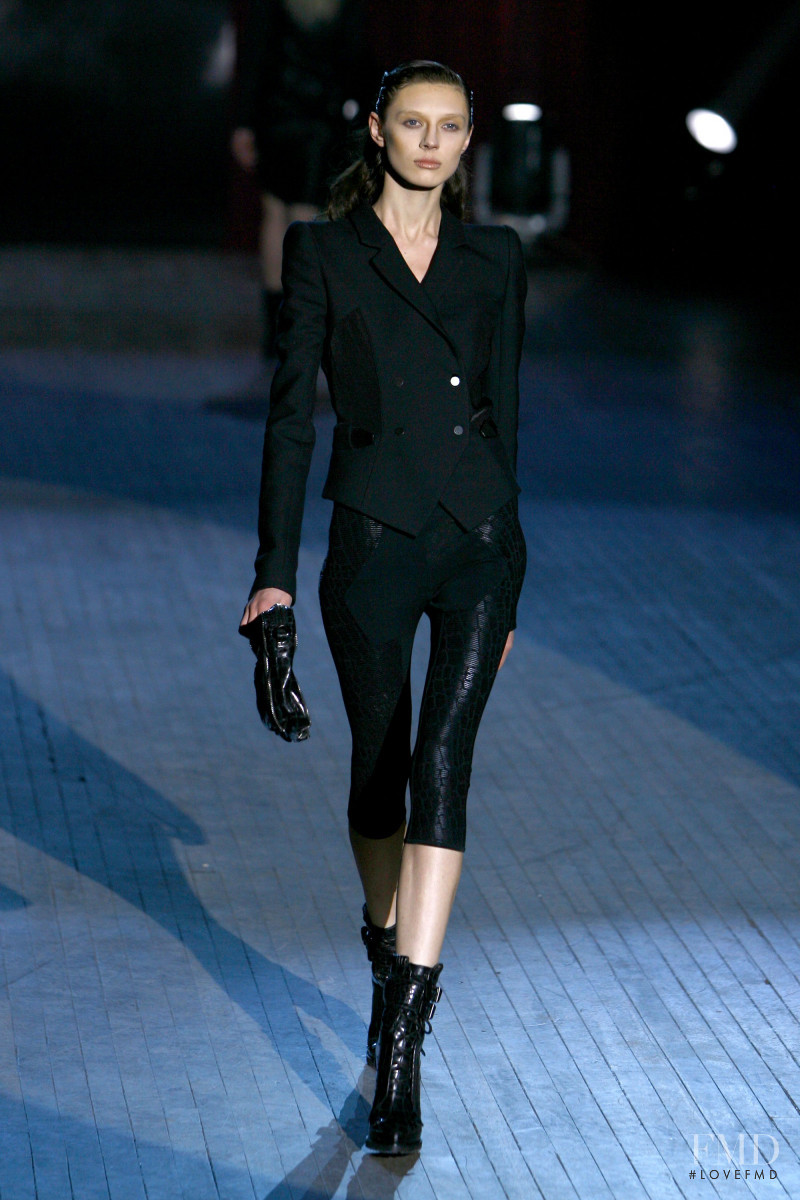 Olga Sherer featured in  the Alexander Wang fashion show for Autumn/Winter 2009