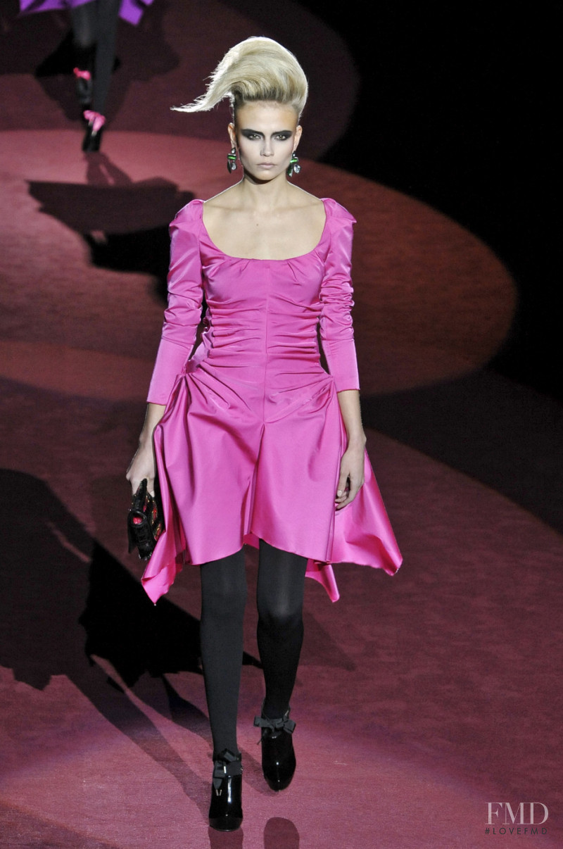 Natasha Poly featured in  the Marc Jacobs fashion show for Spring/Summer 2009