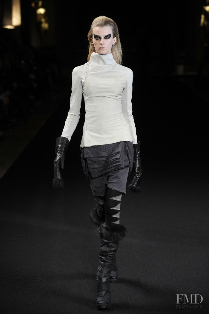 Rick Owens Gleam fashion show for Autumn/Winter 2010
