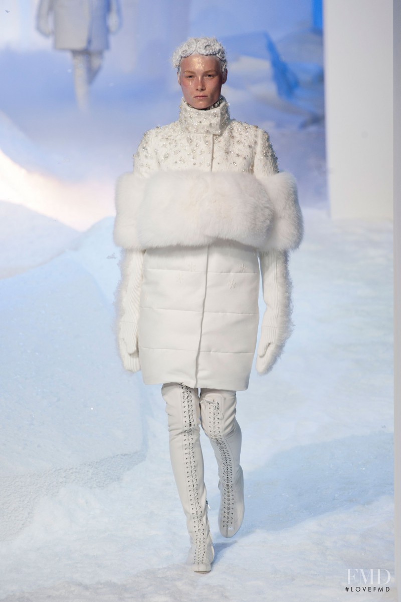 Ilona Swagemakers featured in  the Moncler Gamme Rouge fashion show for Autumn/Winter 2013