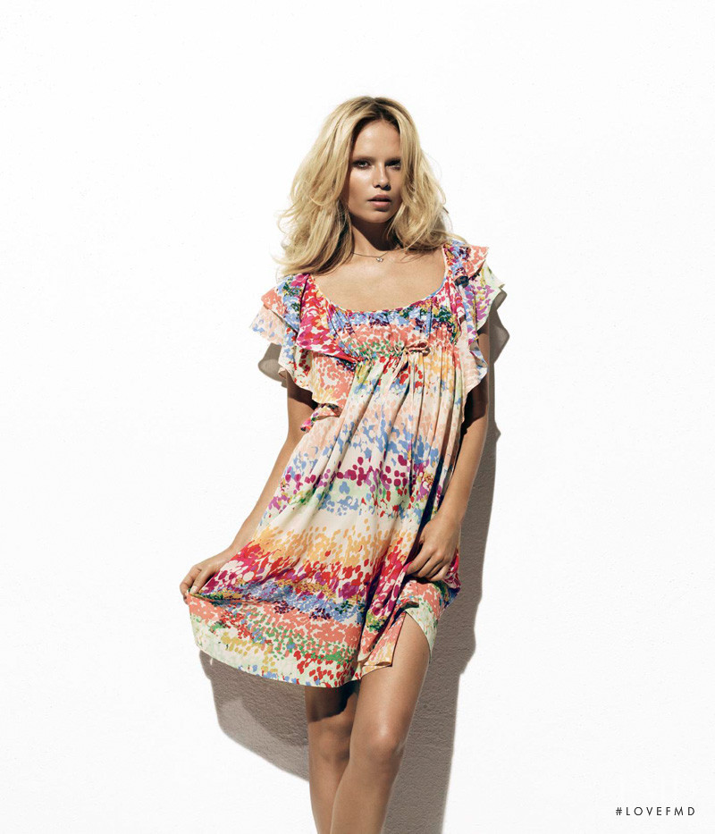 Natasha Poly featured in  the H&M The Garden Collection  catalogue for Spring/Summer 2010