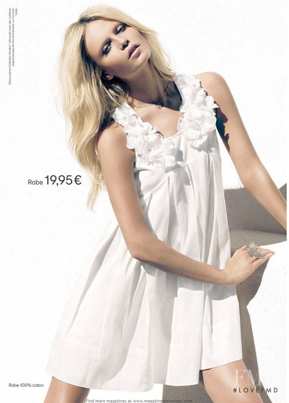 Natasha Poly featured in  the H&M The Garden Collection  catalogue for Spring/Summer 2010