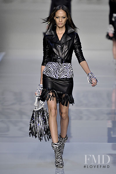 Joan Smalls featured in  the Blumarine fashion show for Autumn/Winter 2010