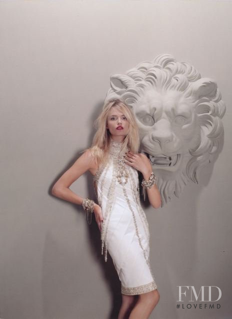 Natasha Poly featured in  the Chanel Haute Couture lookbook for Autumn/Winter 2010