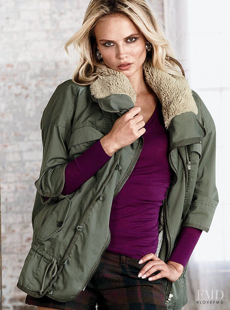 Natasha Poly featured in  the Victoria\'s Secret catalogue for Autumn/Winter 2010