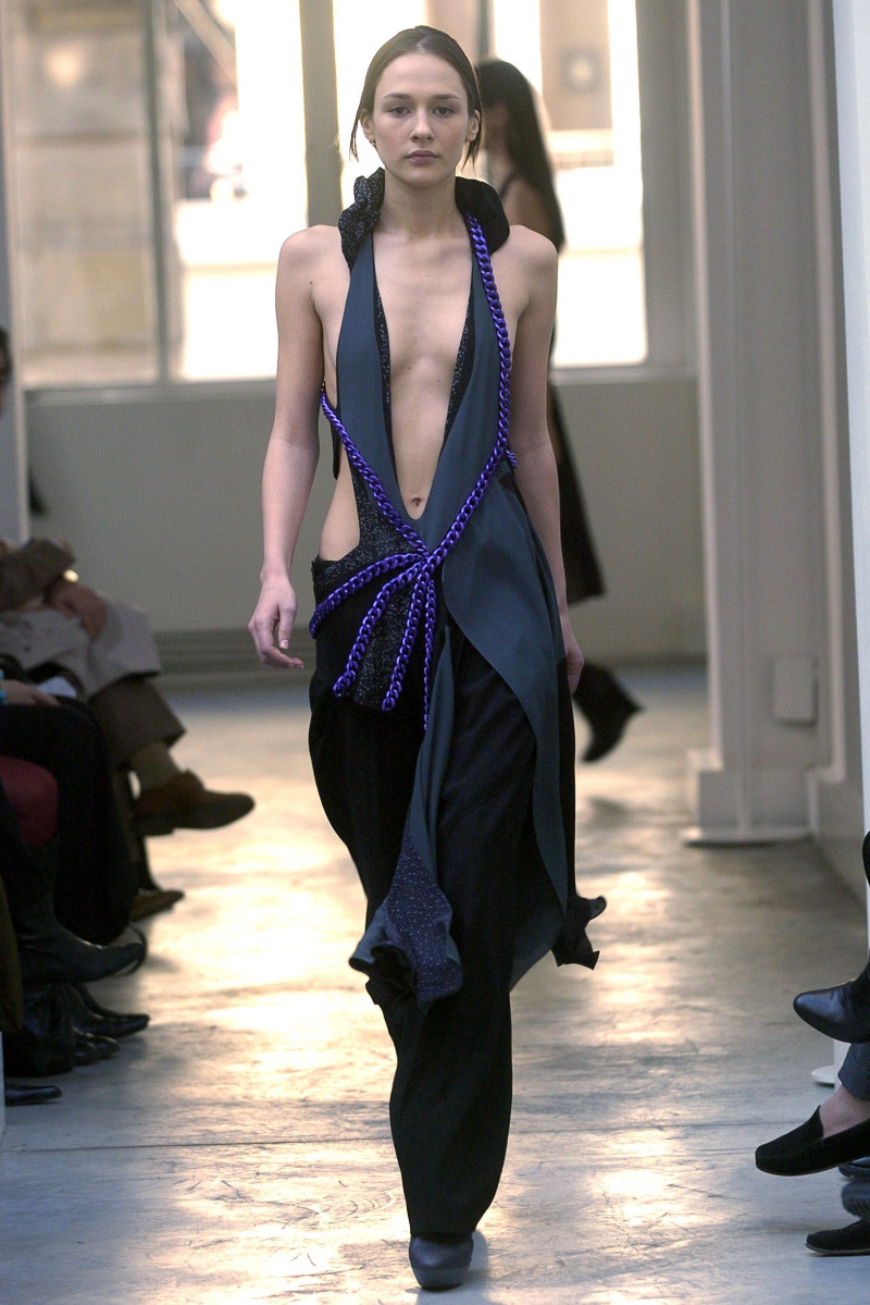 Balenciaga fashion show for Autumn/Winter 2004