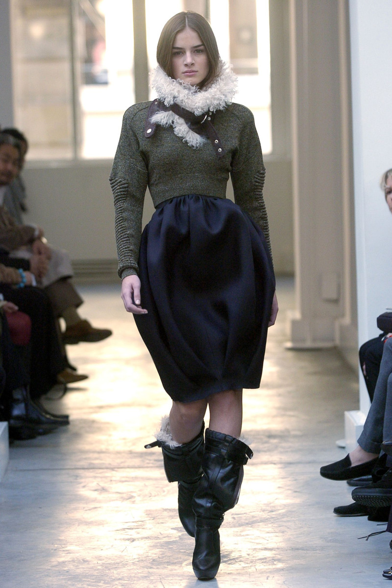 Balenciaga fashion show for Autumn/Winter 2004