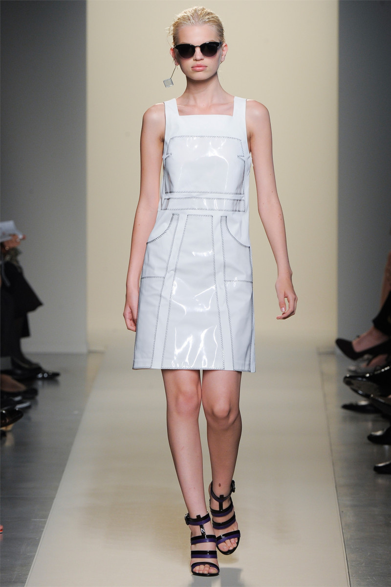 Daphne Groeneveld featured in  the Bottega Veneta fashion show for Spring/Summer 2012