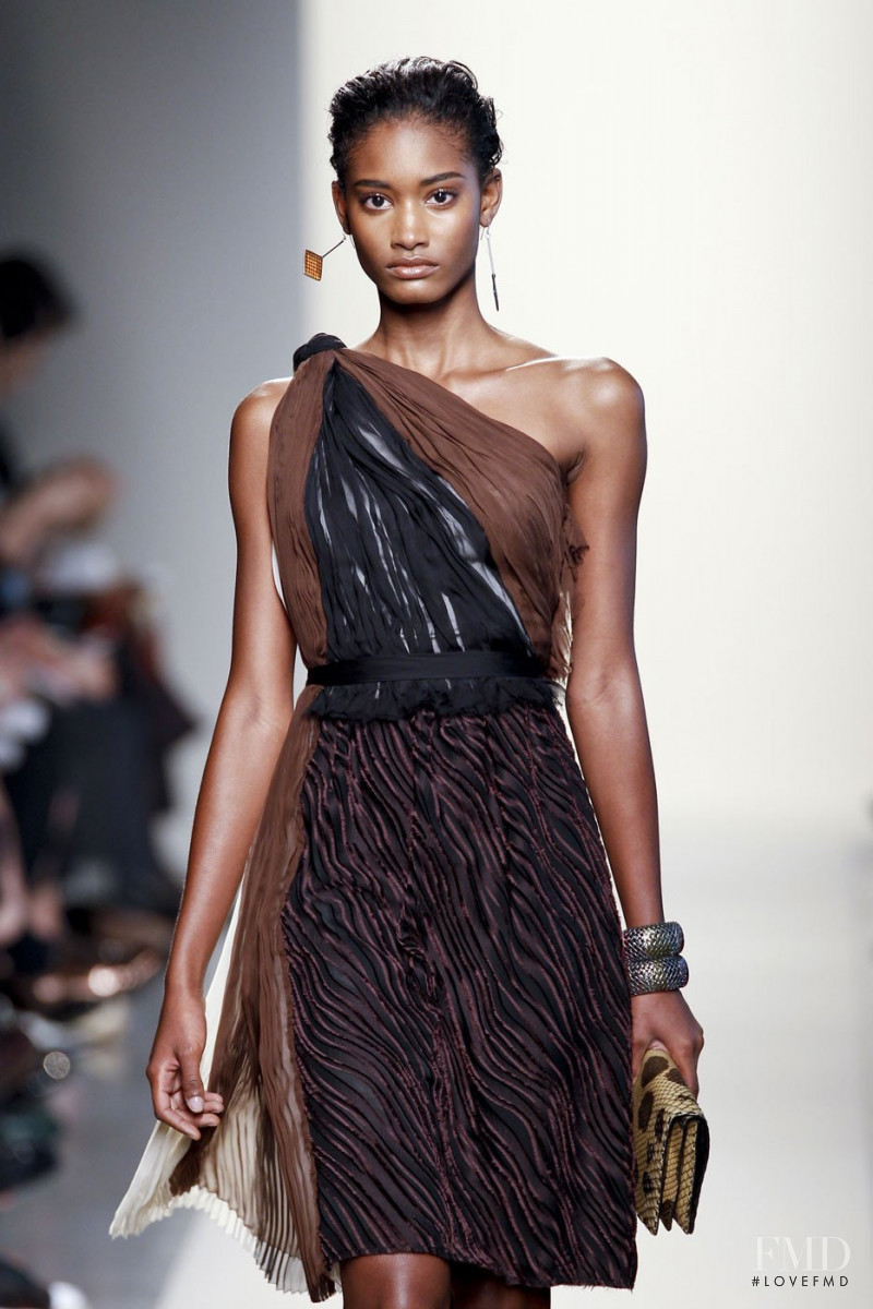 Melodie Monrose featured in  the Bottega Veneta fashion show for Spring/Summer 2012