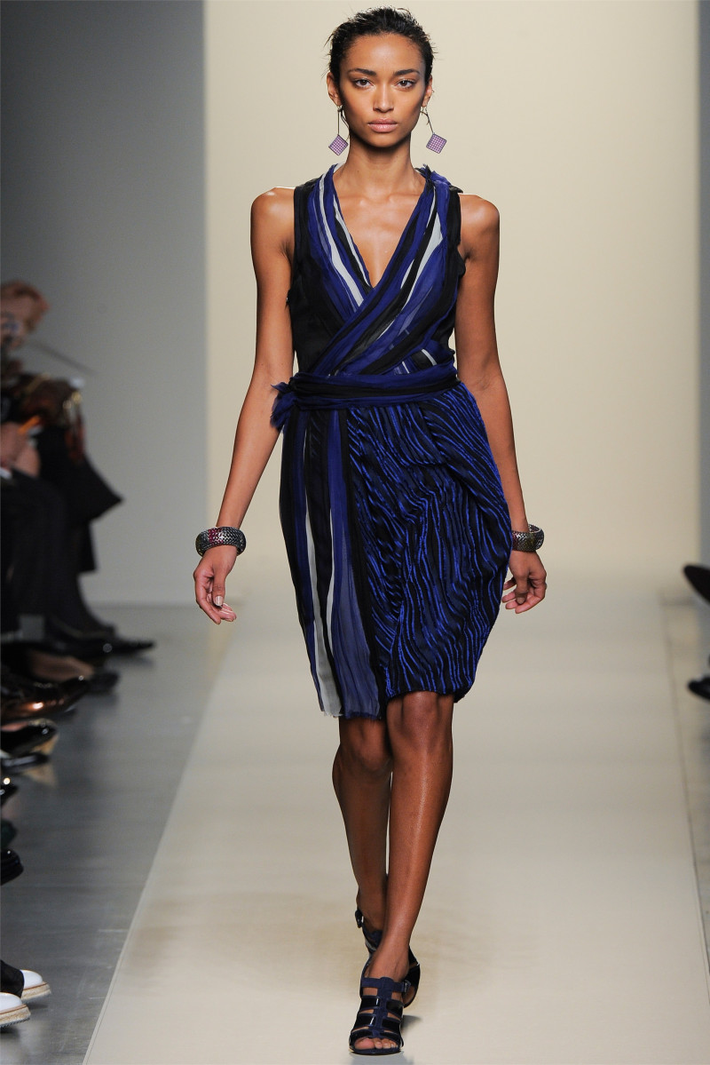 Anais Mali featured in  the Bottega Veneta fashion show for Spring/Summer 2012