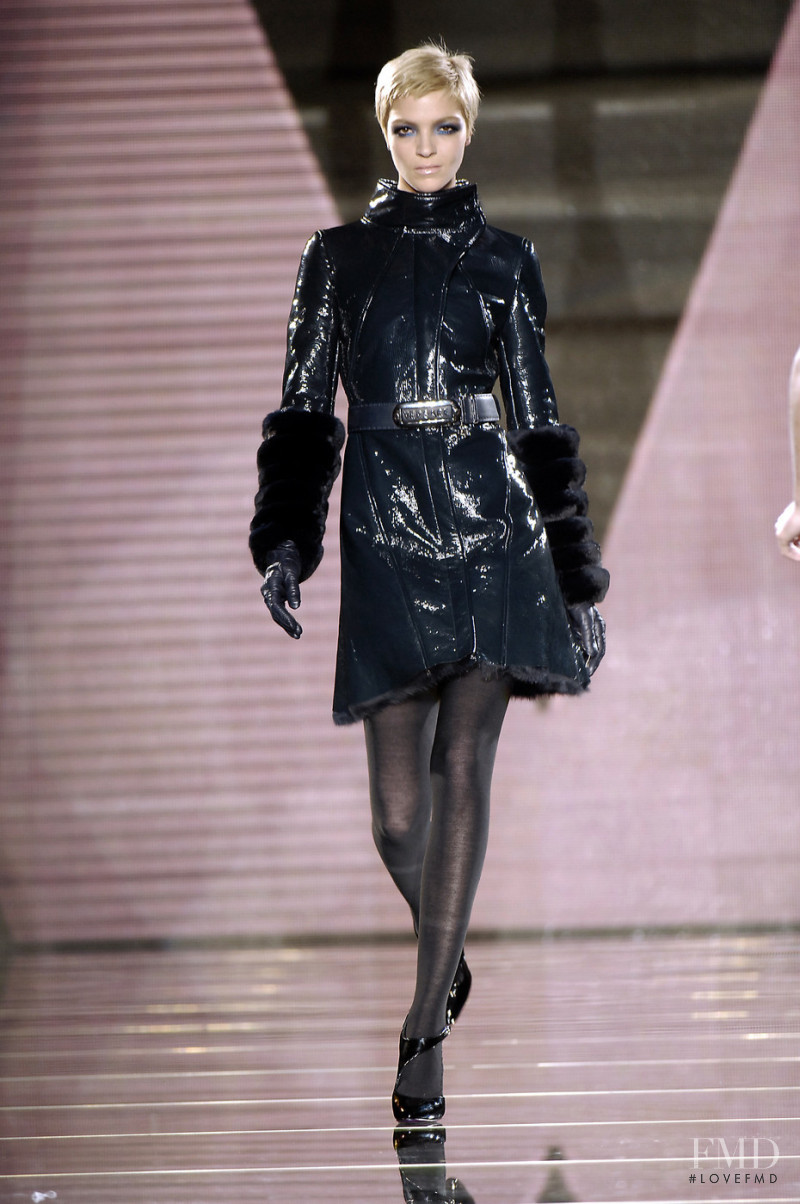 Mariacarla Boscono featured in  the Versace fashion show for Autumn/Winter 2006