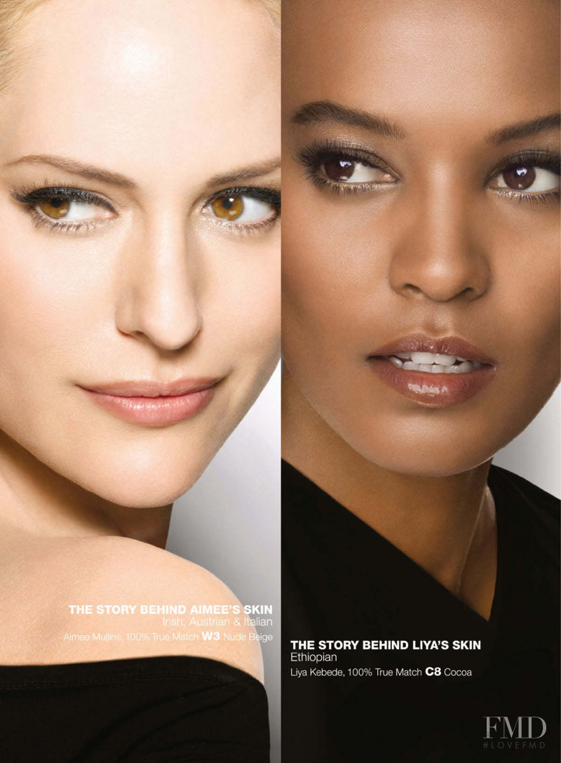 Liya Kebede featured in  the L\'Oreal Paris Extraordinaire by Colour Riche - Lip Color advertisement for Spring/Summer 2014