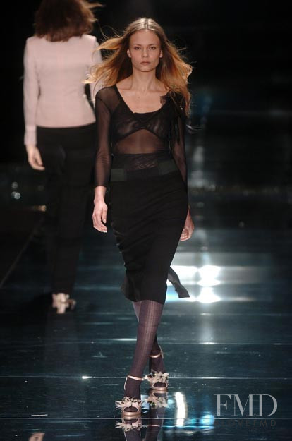 Natasha Poly featured in  the Clips fashion show for Autumn/Winter 2004