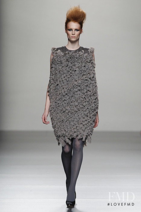 Ilona Swagemakers featured in  the Juana Martin fashion show for Autumn/Winter 2011