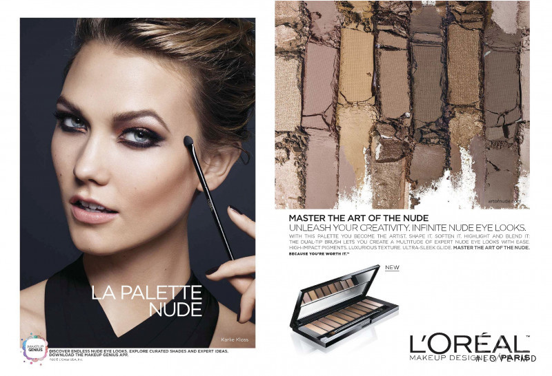 Karlie Kloss featured in  the L\'Oreal Paris Le Teint True Match advertisement for Spring/Summer 2015