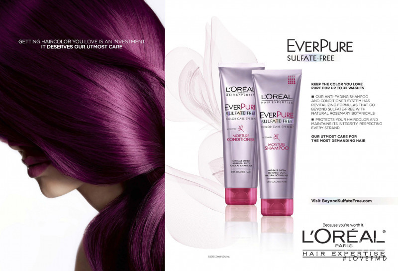 L\'Oreal Paris Elvital advertisement for Spring/Summer 2015