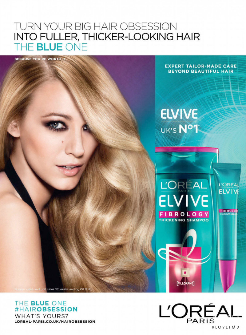 L\'Oreal Paris Elvital advertisement for Spring/Summer 2015