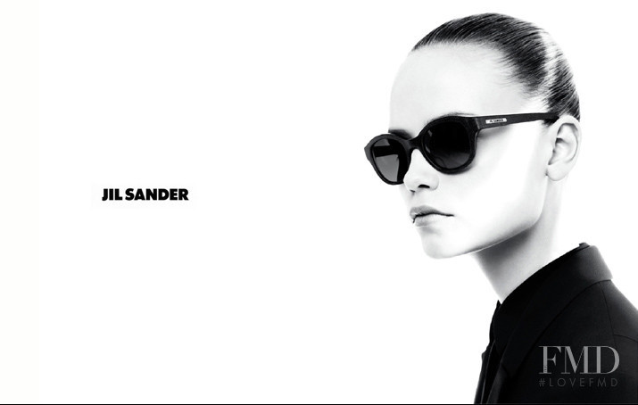 Natasha Poly featured in  the Jil Sander advertisement for Spring/Summer 2009