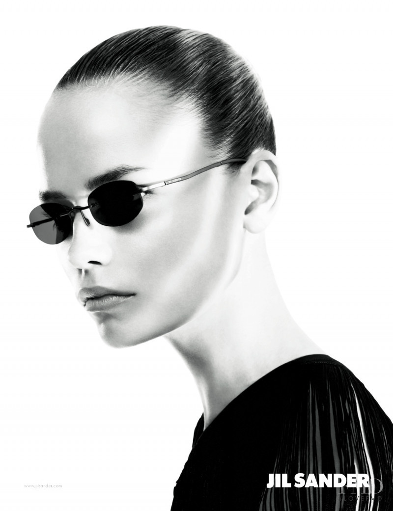 Natasha Poly featured in  the Jil Sander advertisement for Spring/Summer 2009