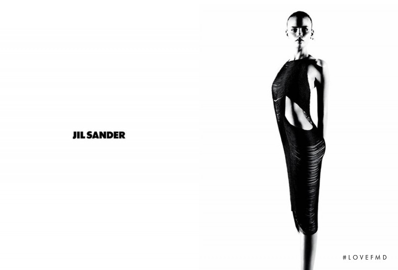 Natasha Poly featured in  the Jil Sander advertisement for Spring/Summer 2009