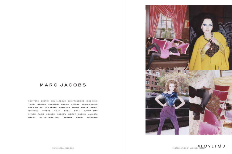Marc Jacobs advertisement for Autumn/Winter 2009