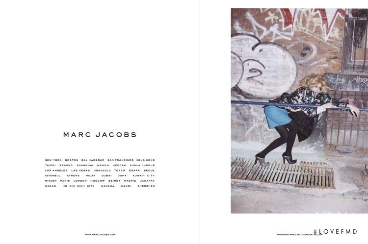 Marc Jacobs advertisement for Autumn/Winter 2009